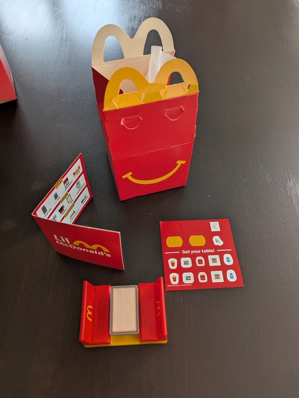 # 13 Booth restaurant Happy Meal Lil
McDonald's 2025 Kids Meal Toy Mini Series